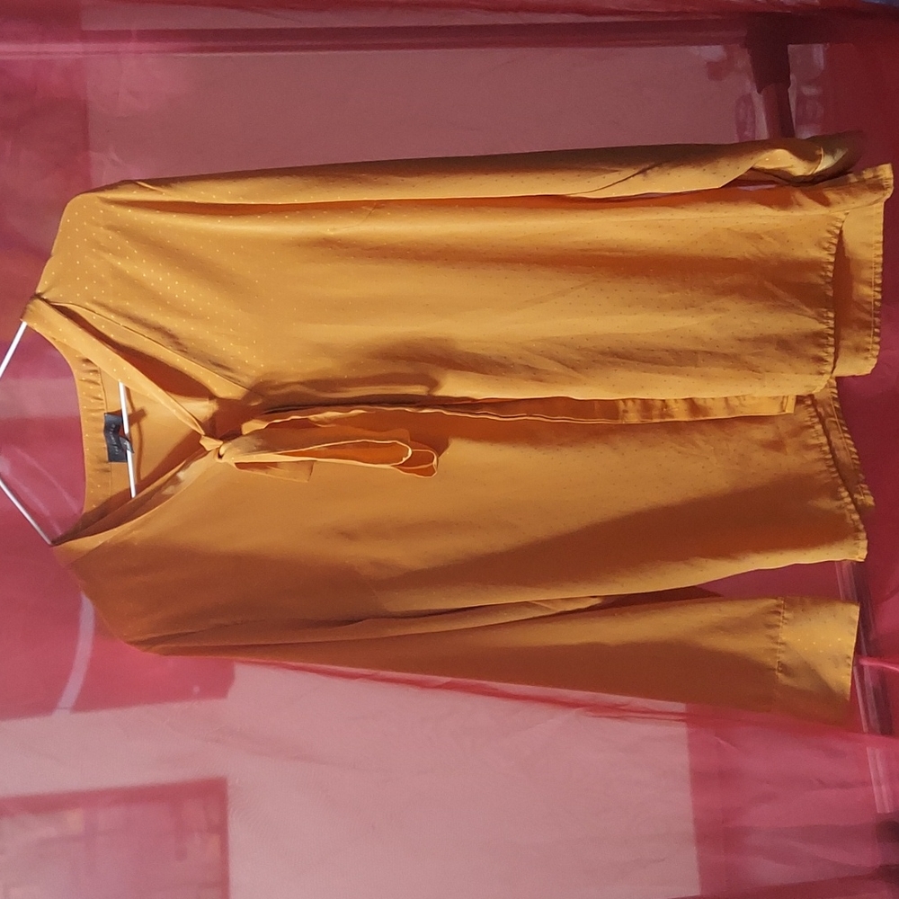 Golden The Limited Woman's Long Sleeved Button Down Large